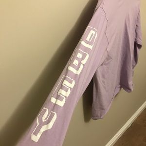Lavender long sleeves Obey shirt
